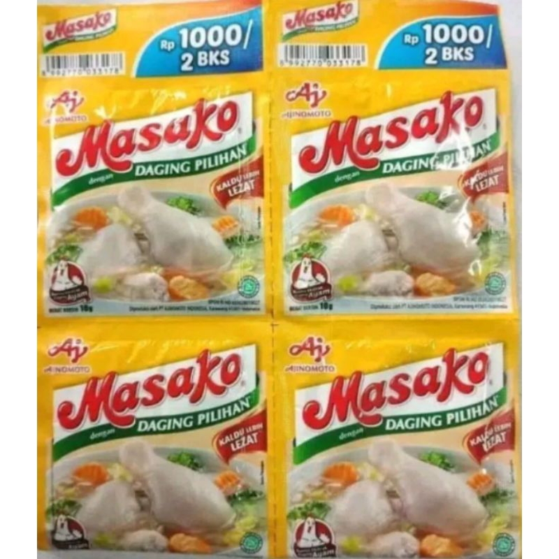 

MASAKO AYAM 1 RENCENG (12 SACHET)