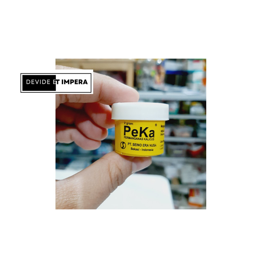 Obat Kulit Rendaman PK Seino / PeKa (Serbuk Kristal) - 1 Pot