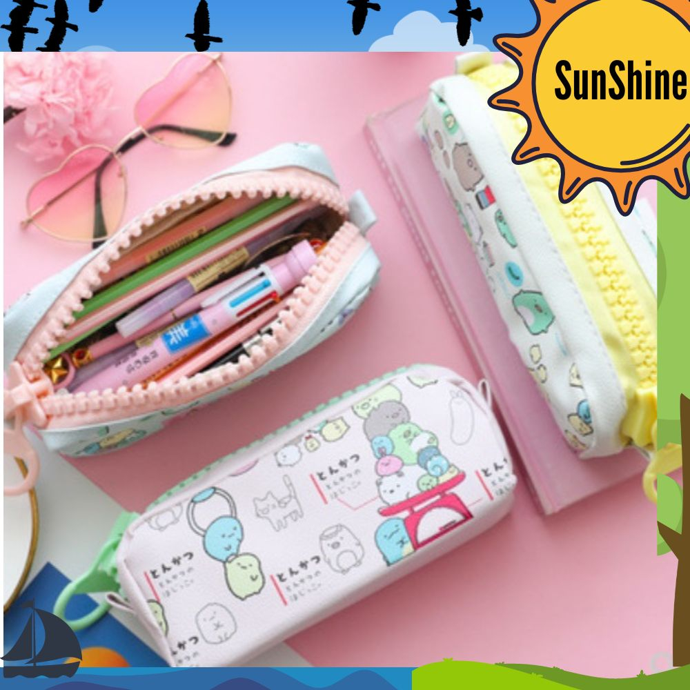 

✨ Sunshine Fancy ✨ Kotak Pensil / Pencil Case Big Zipper SK0048