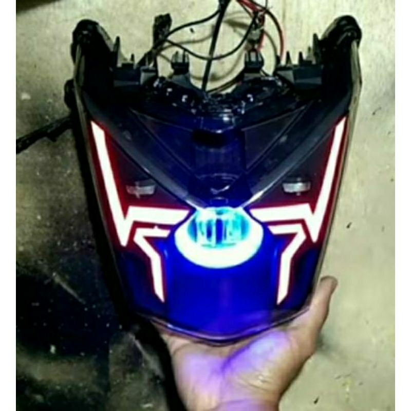 headlamp custom beat fi