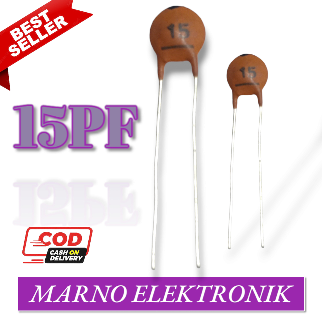 KONDENSATOR MKM 10x 5PF 6PF 10PF 12PF 15PF 18PF 20PF 22PF 25PF 27PF 33PF 39PF 47PF ASLI ORIGINAL (OR