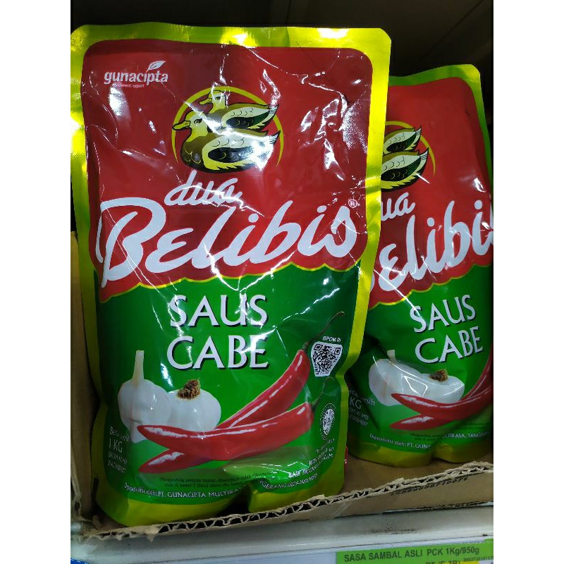 

Dua Belibis Saus Cabe Kemasan Pouch 1kg