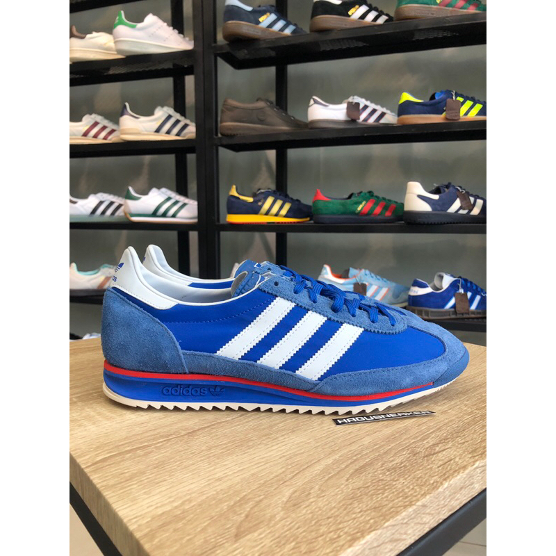 ADIDAS SL 72 BIRU PUTIH #EG6849 HAGUSNEAKER  GARANSI100% ORIGINAL 