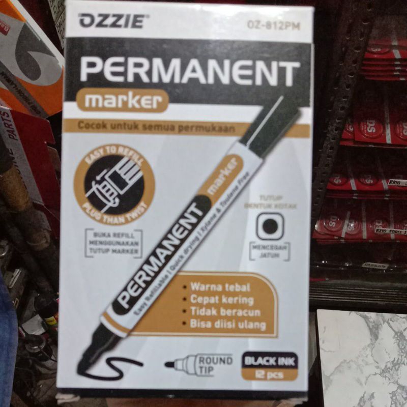 

Spidol Permanent Marker Hitam