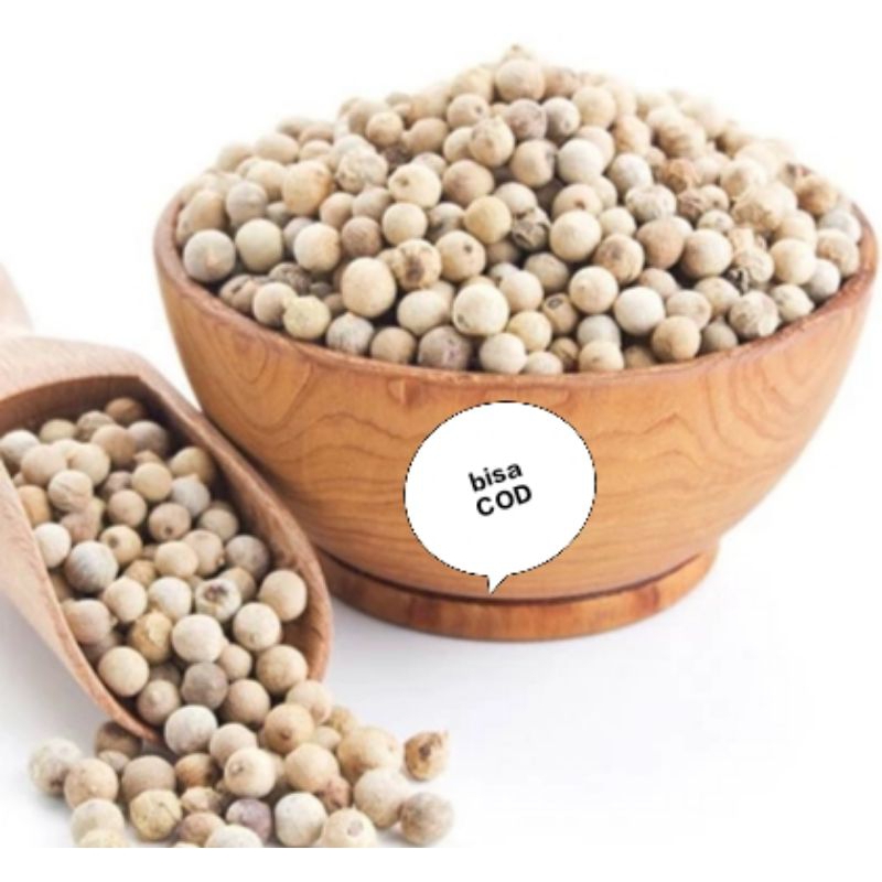 

lada biji ukuran 250 gram/lada putih/bumbu dapur