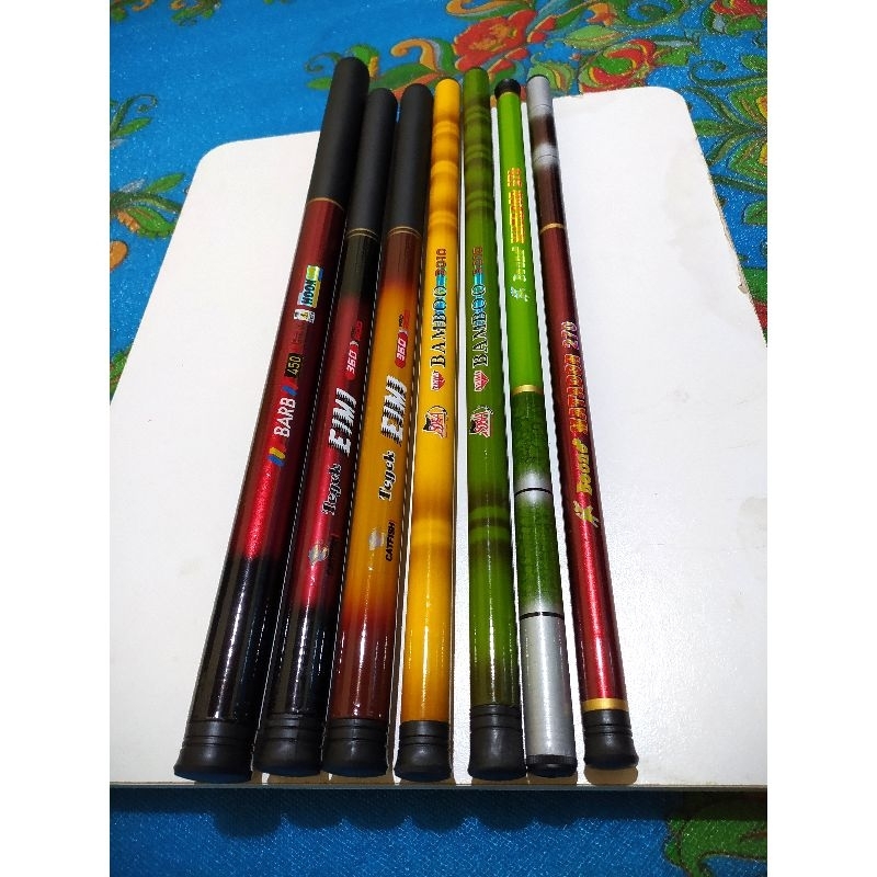 joran Tegek ruas pendek 270cm, 300cm, 360cm, 450cm