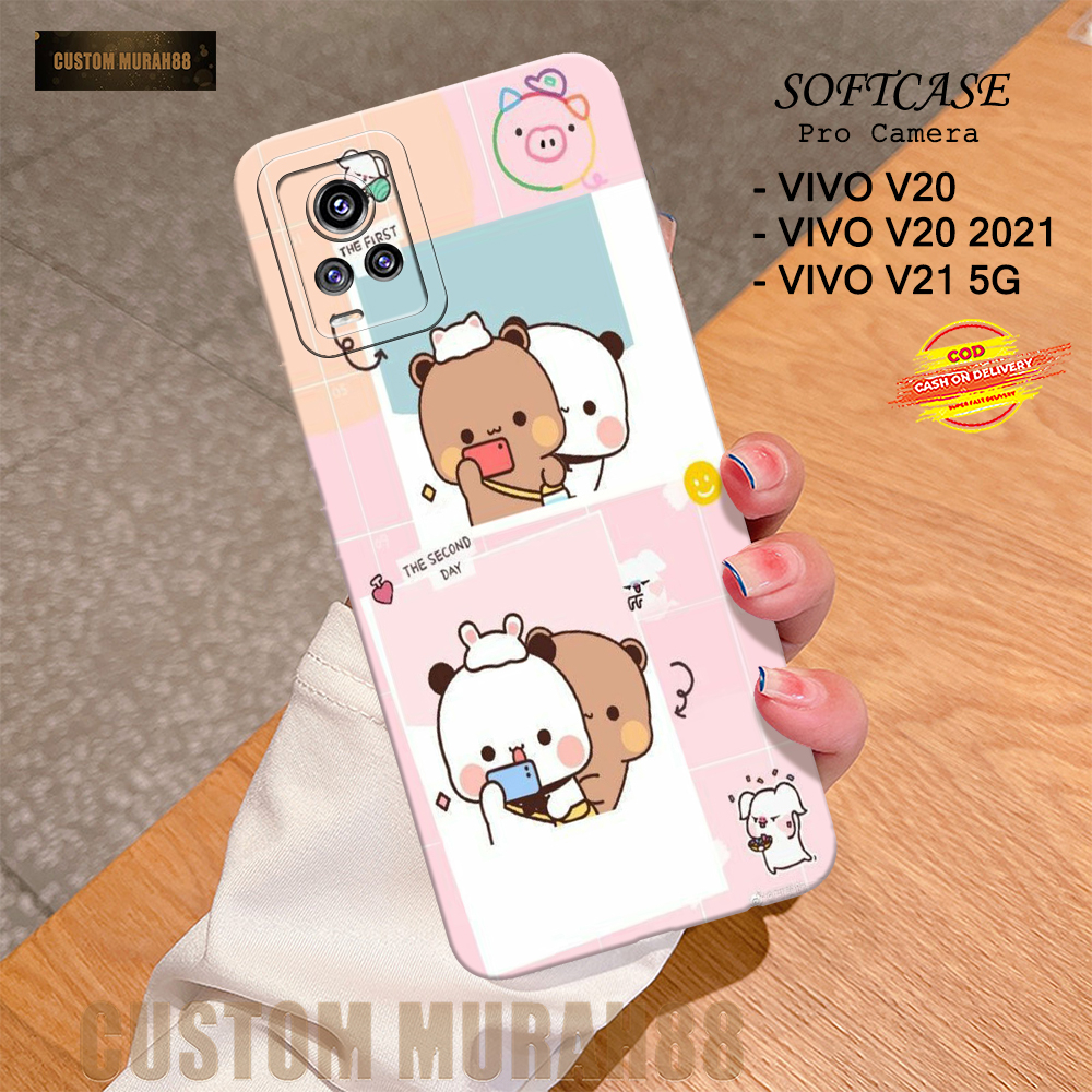 Case Vivo V20 / V20 2021 & V21 5G Terbaru - Fashion Case KARTUN - Casing Hp Vivo V20 / V20 2021 & V2