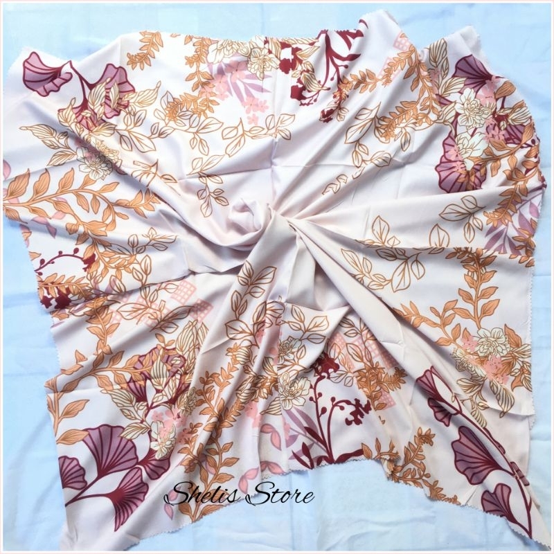 HIJAB SEGI EMPAT MOTIF / SCRAF / HIJAB MOTIF