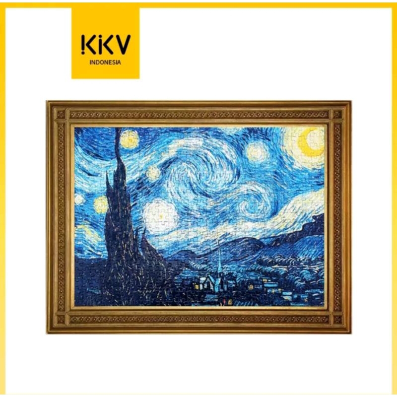 Puzzle 1000 pcs Stary Night ori KKV