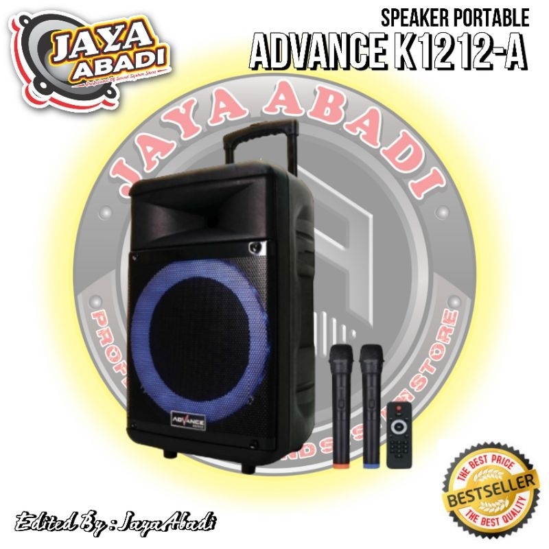 SPEAKER PORTABLE ADVANCE K1212-A ORIGINAL