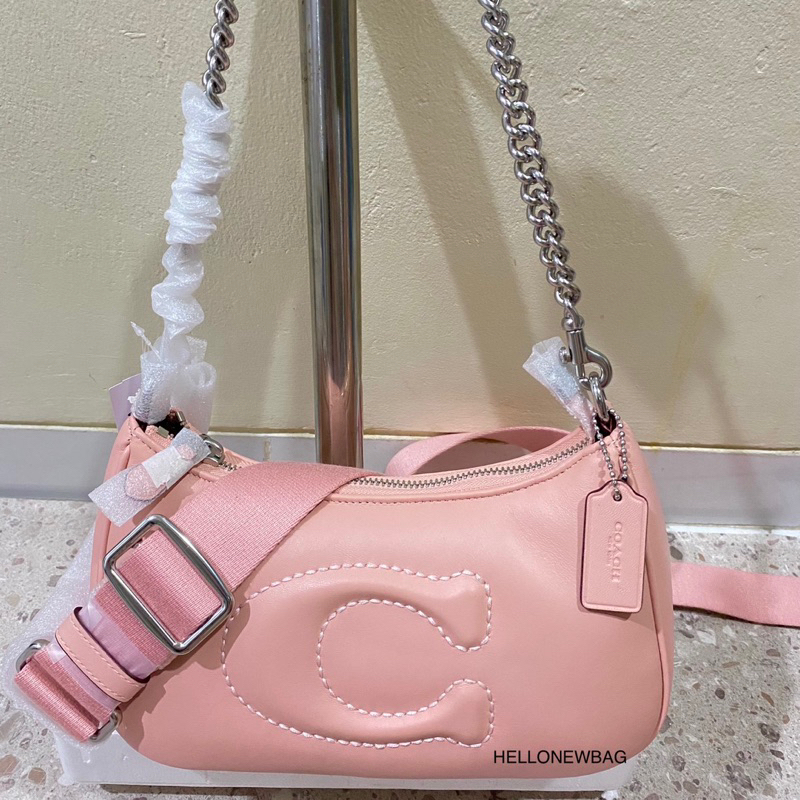 Tas Coach original - Coach teri shoulder quilting with webbing strap