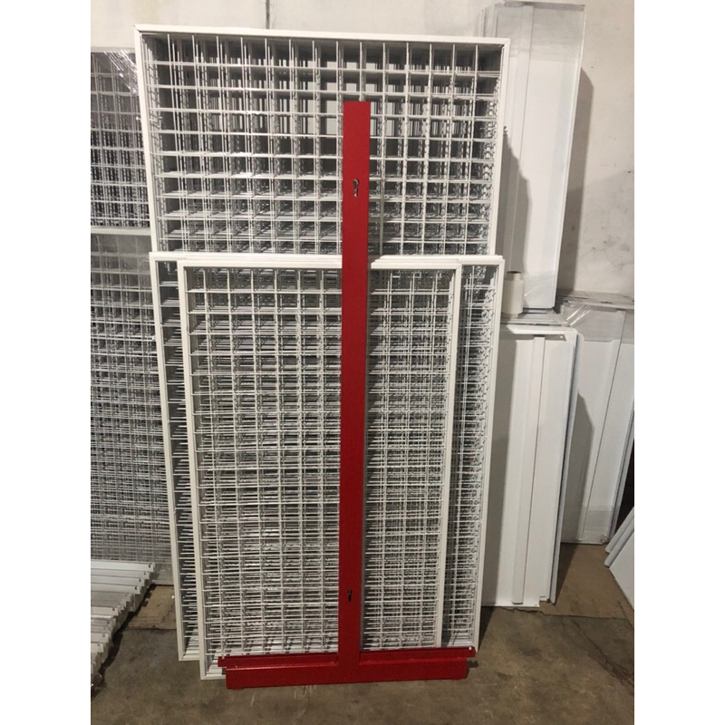 tiang rak gondola double 150cm