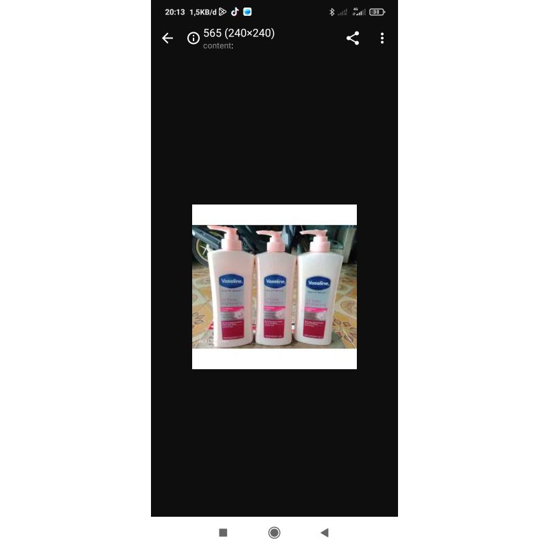 Vaseline handbody 400ml