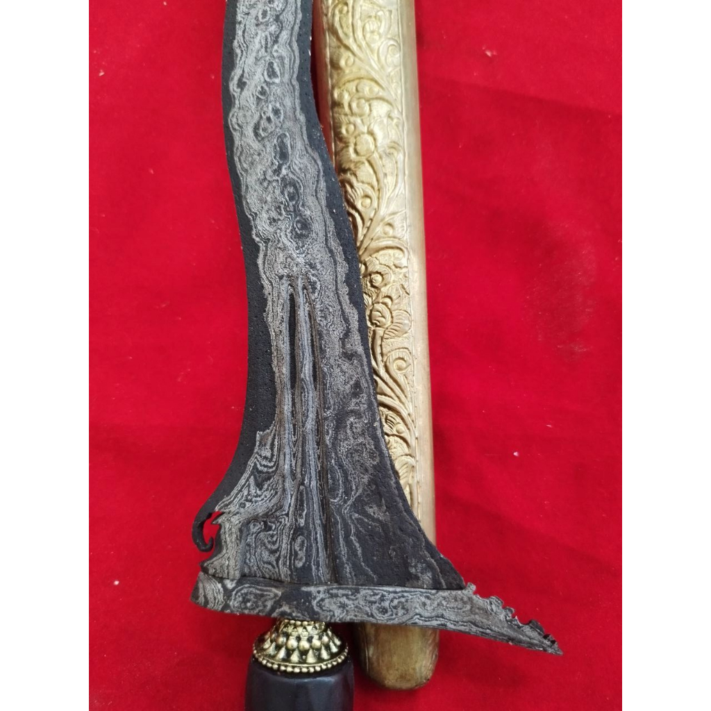 Keris Luk 5 Pandawa Cinarita pamor Uler Lulut