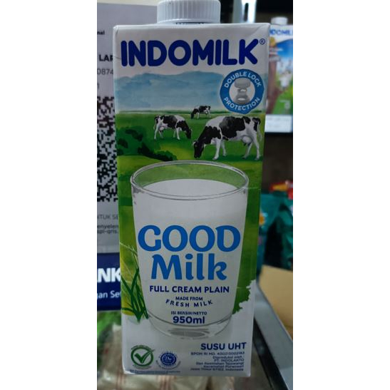 

Indomilk Plain 950ml