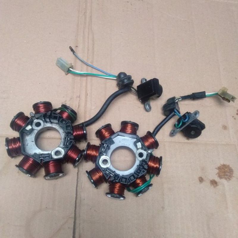 Spul Spull Assy Supra X 125 Kharisma Komplit Set Pulser Original Siap Pakai