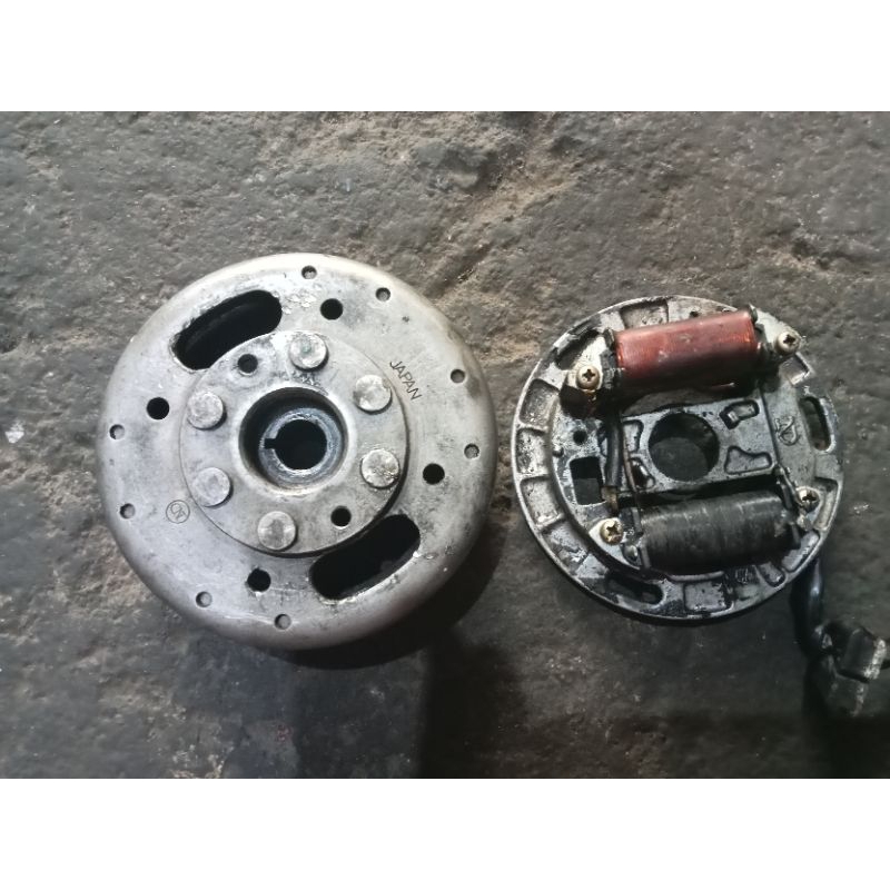 Spul Magnet Suzuki Rc 80 Rc 100 Crystal Tornado Original Copotan