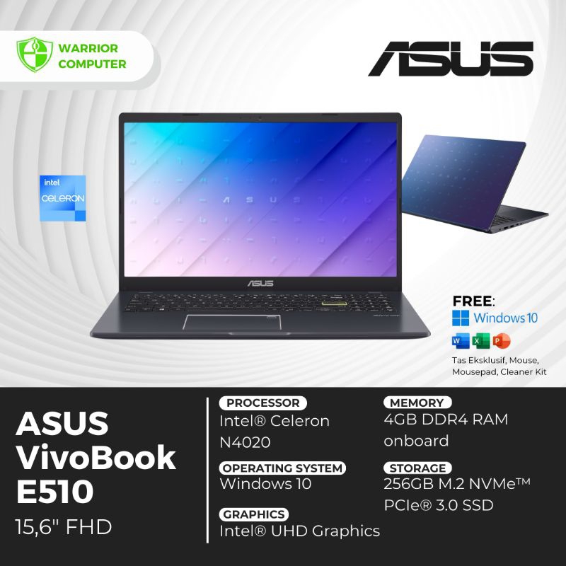 ASUS VIVOBOOK E510 || LAPTOP ASUS || ASUS VIVOBOOK