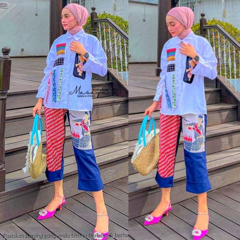 BATIK JEANS/ CELANA BASIC BATIK PREMIUM ORI MASAYU