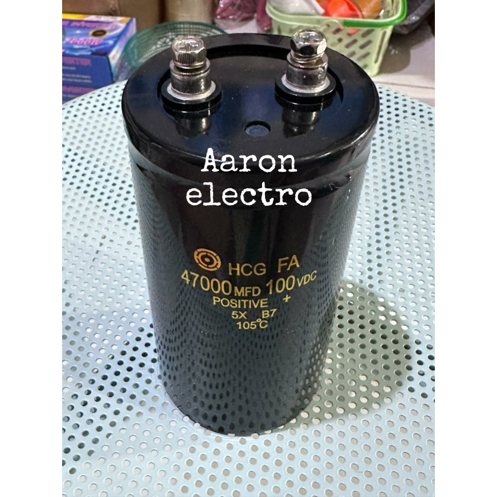 ELCO 47000UF 100V HCG Elko 47000 UF 100 V