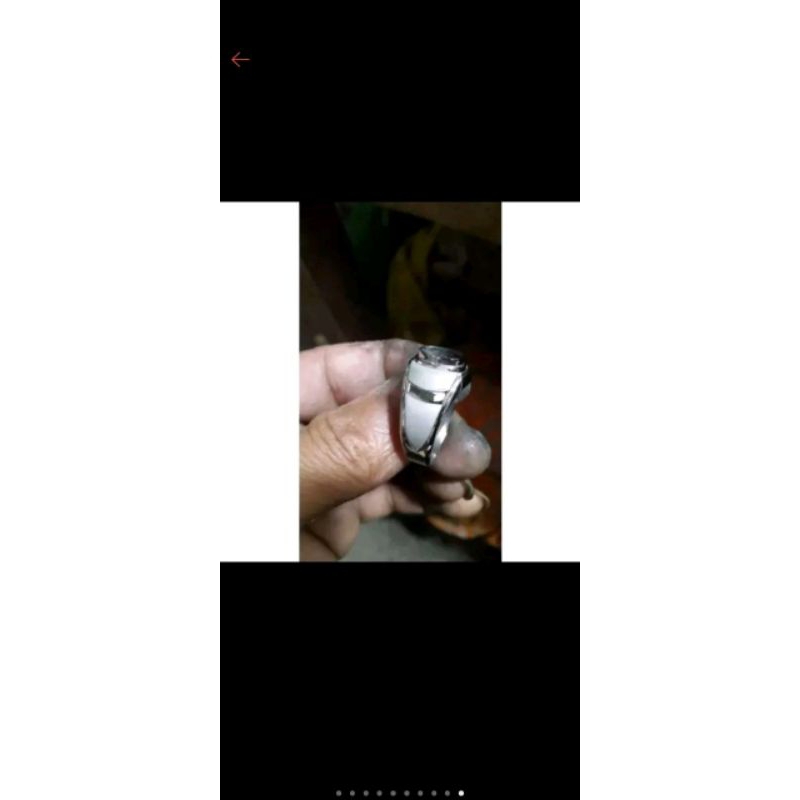 emban ikat ring monel super doff handmade