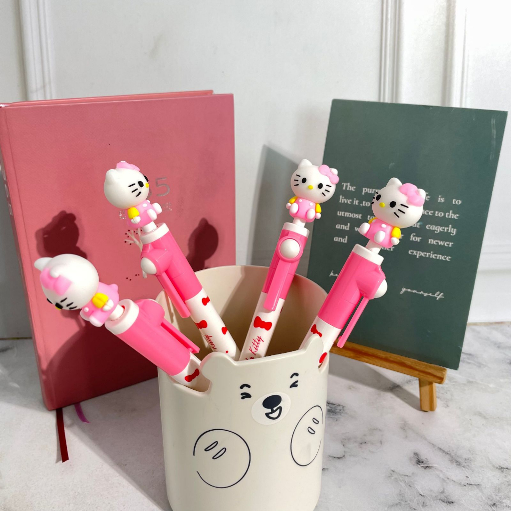 

Pulpen unik Mainan Rolling Ball Hello Kitty tinta hitam Harga TERMURAH / Bolpen Mainan Rolling lucu Helo Kity Alat Tulis Anak Kekinian Favorit Premium Quality bisa COD