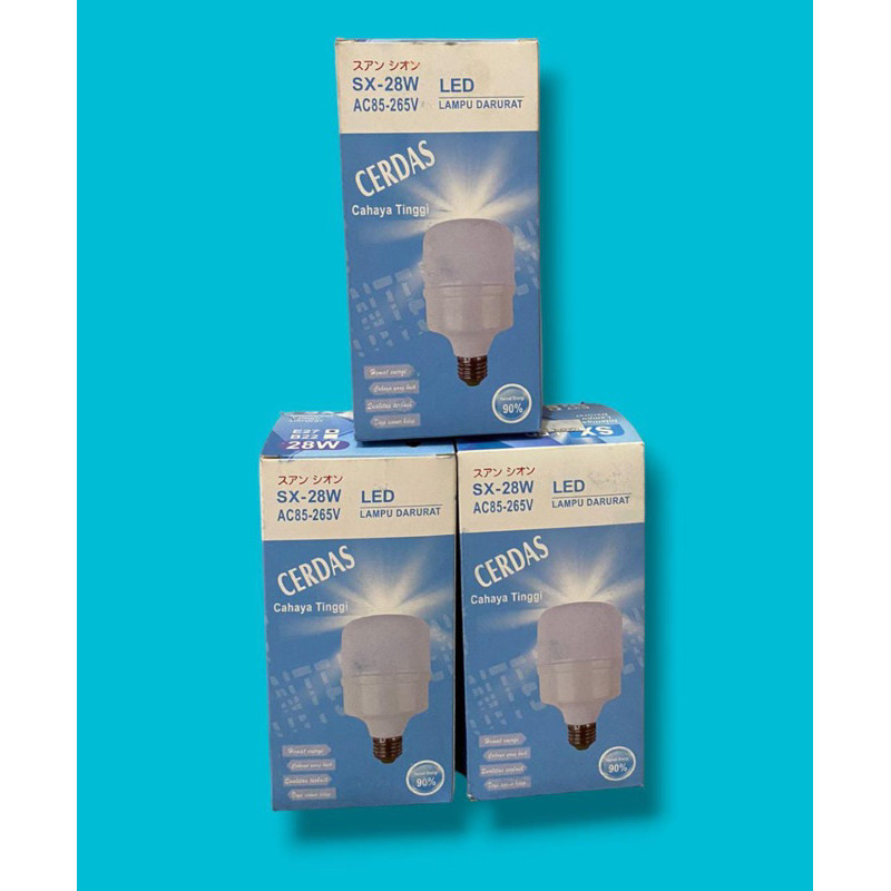 Lampu Darurat LED Cerdas 28W/Lampu/LampuLED