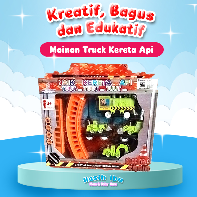 Kado Anak Cowok Murah Mainan Mobil Truck Kereta Api Mainan Mobil Mobilan Kado Anak Laki-Laki Kereta 