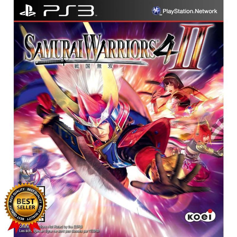 Game PS3 Samurai Warrior 4 II - Flashdisk Game PS3 - Kaset Game PS3