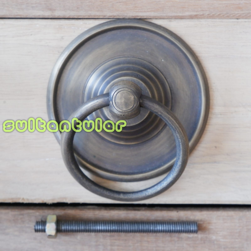 Gagang pintu kamar minimalis kuningan antik