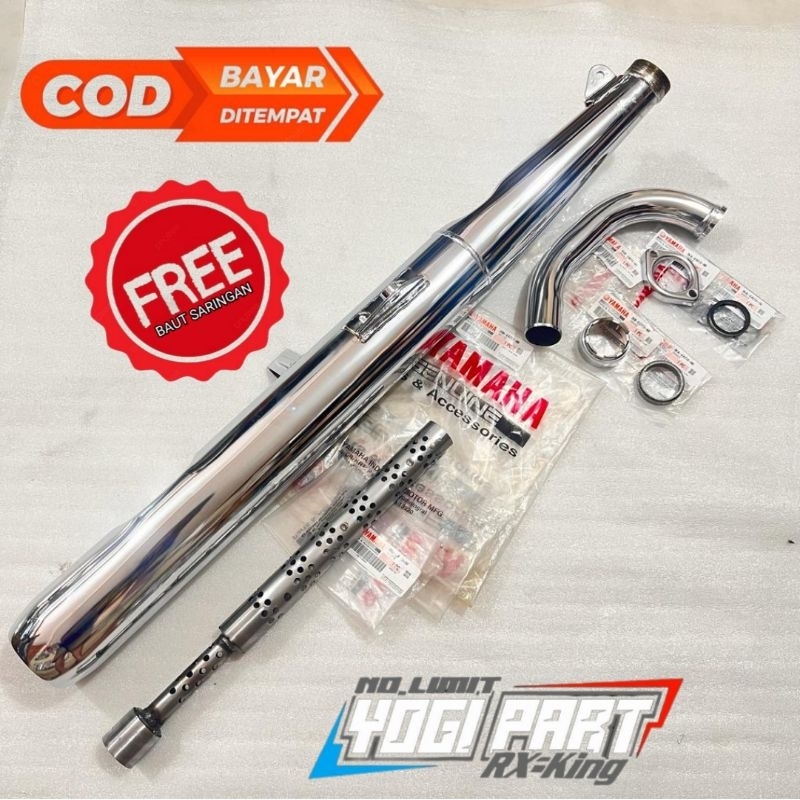 KNALPOT RXKING RX KING FULL SET ORIGINAL 29N-E4711-00