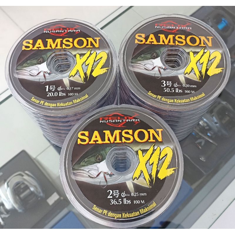 Pe Samson X12 100M produk Relix Nusantara
