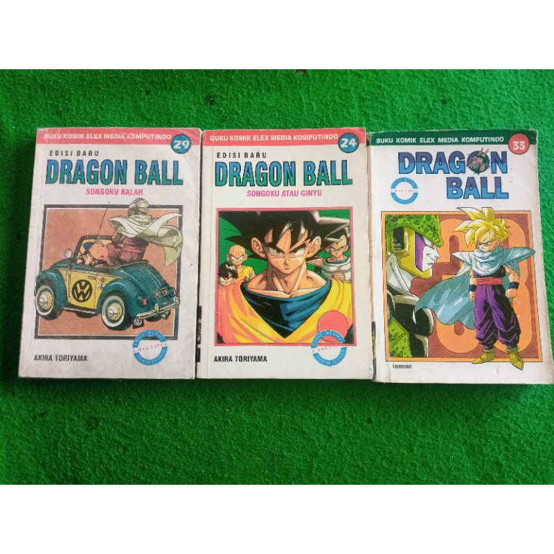 Buku Komik Edisi Baru Dragon Ball By Akira Toriyama Bekas Original Ori Cabutan