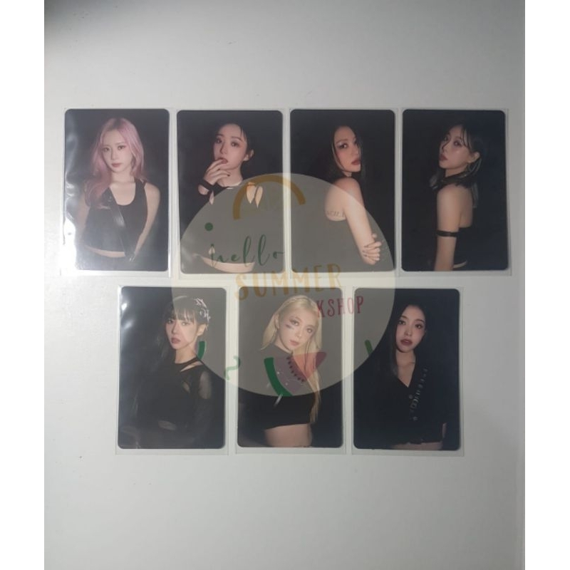 Dreamcatcher Apocalypse Halloween MD Photocard PC Set Member