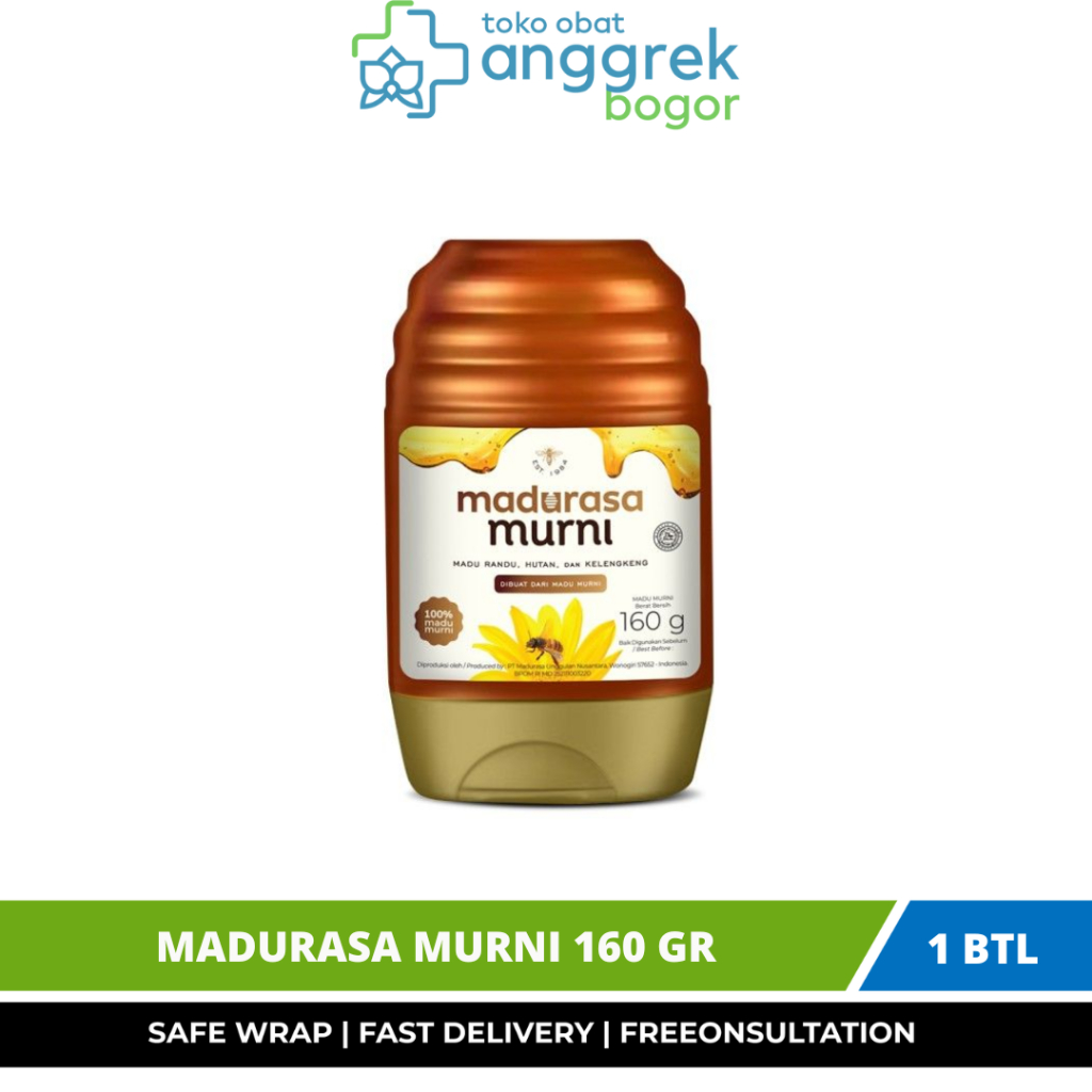 

MADURASA MURNI 160 GR/MADU MURNI/DAYA TAHAN TUBUH