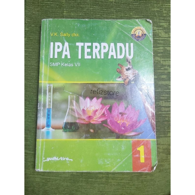 

IPA TERPADU Kelas 1 SMP yudistira