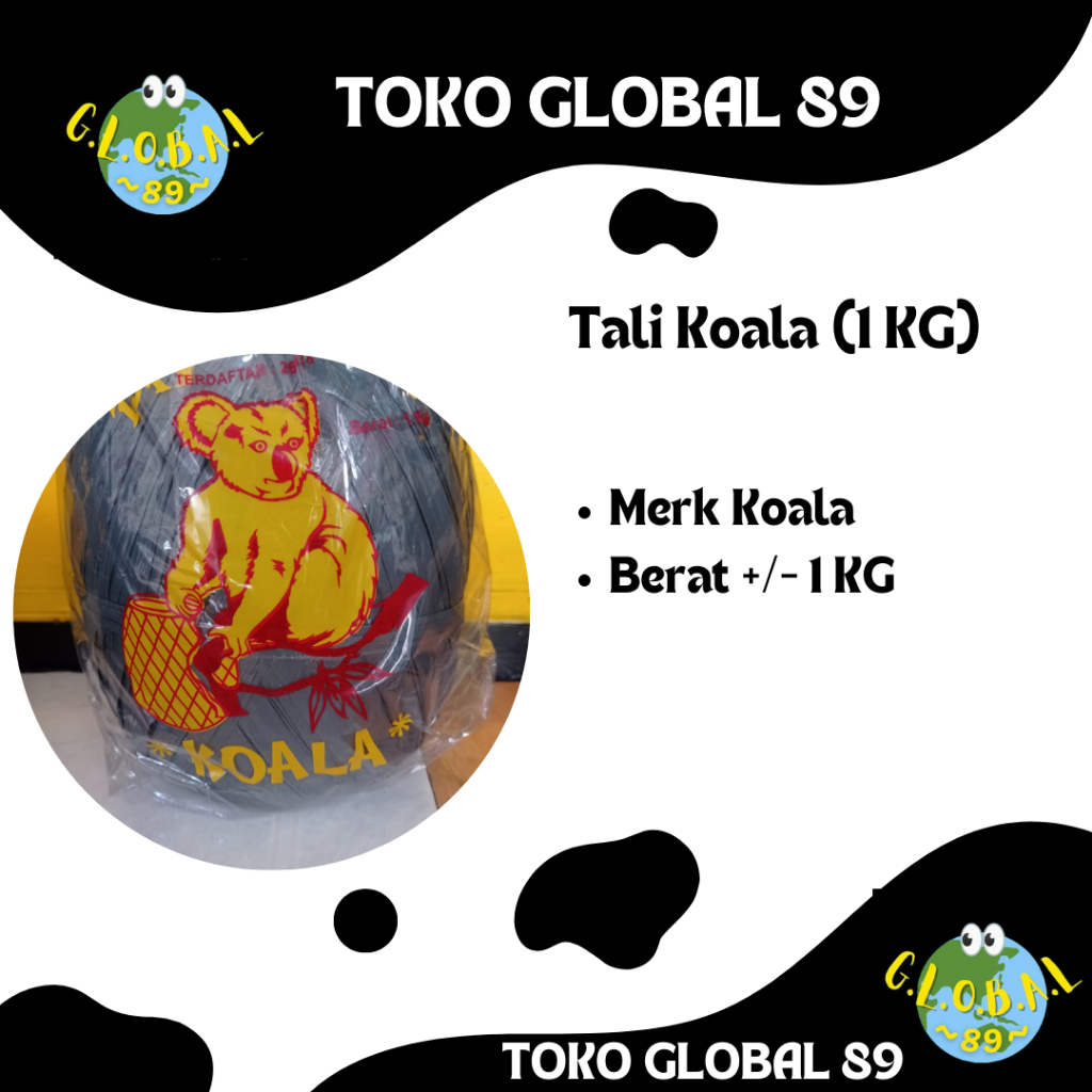 

TALI RAFIA / tali plastik koala / tali rafia 1kg / tali plastik 1 kg