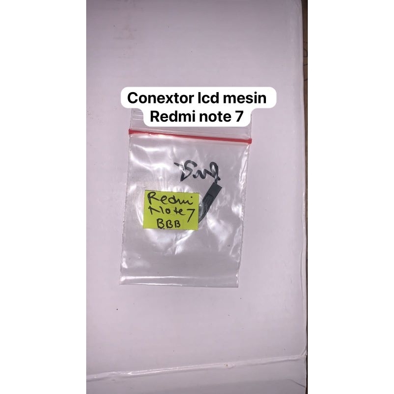 conektor lcd mesin redmi note7