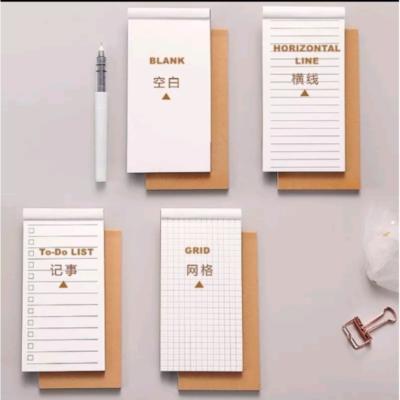 

NOTE BOOK TO DO LIST - BUKU MEMO CATATAN KECIL