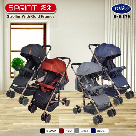 Stroller Kelambu Pliko Sprint RX 379 | Stroller Pliko | Stroller Bayi Murah