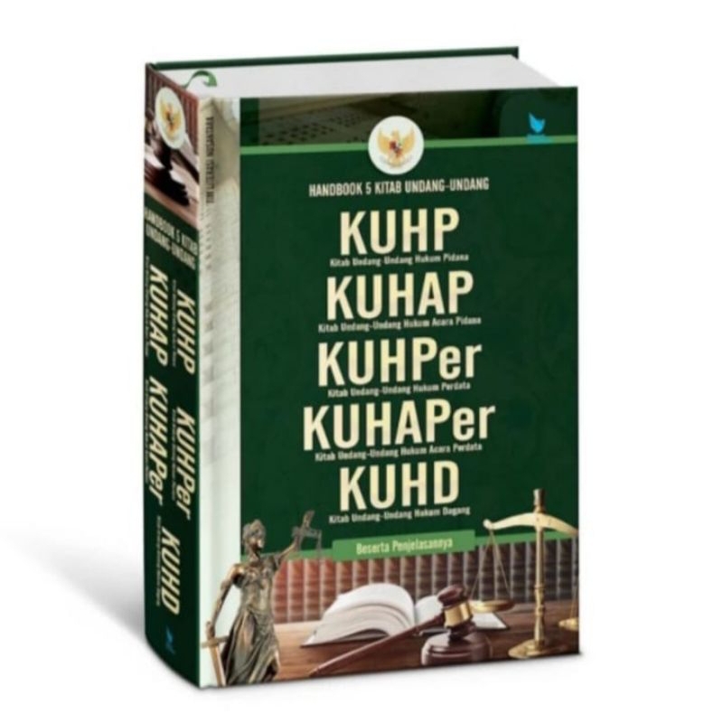 BUKU ORIGINAL HANDBOOK 5 KITAB UNDANG-UNDANG KUHP ( KITAB UNDANG-UNDANG HUKUM