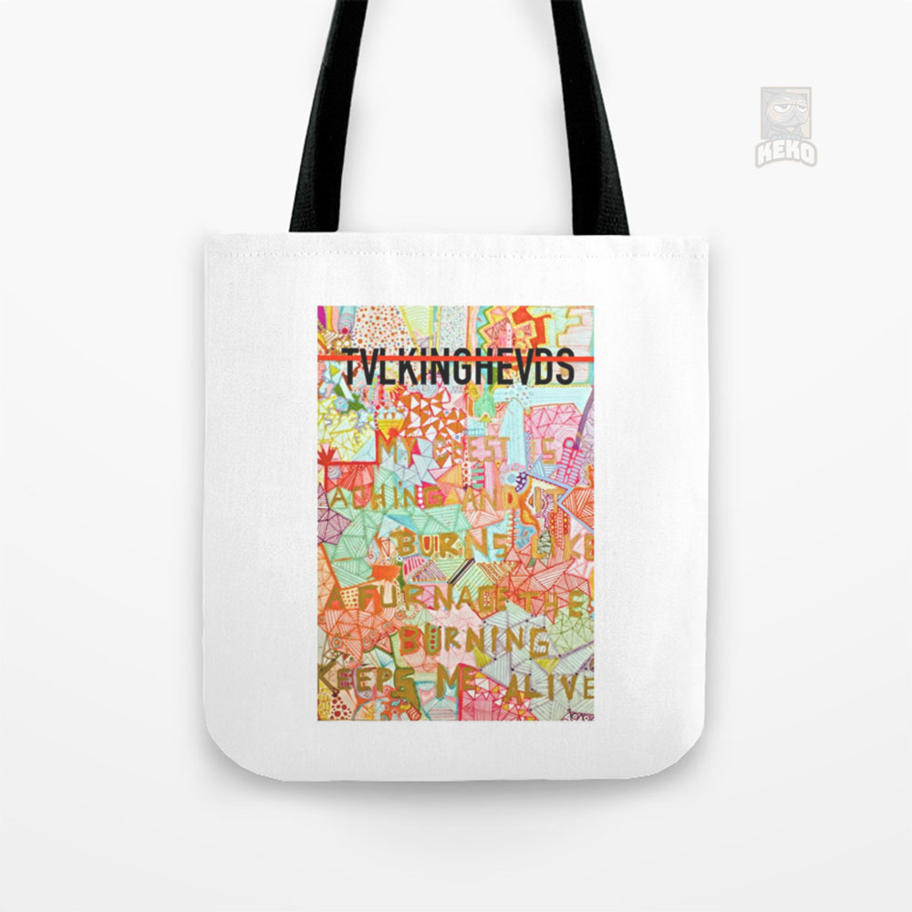 TALKING HEADS Tote Bag Kanvas