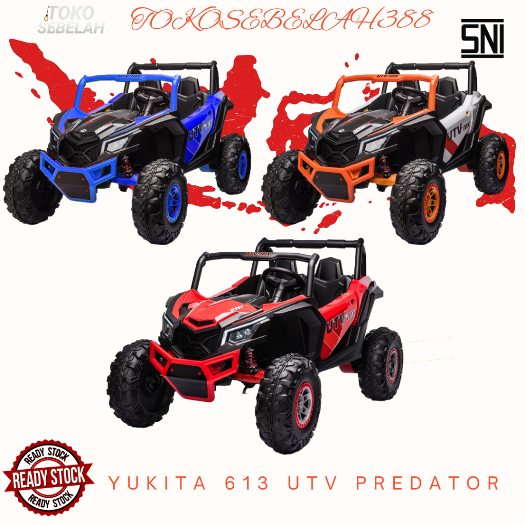 MAINAN MOBIL AKI UTV PREDATOR - YUKITA 613