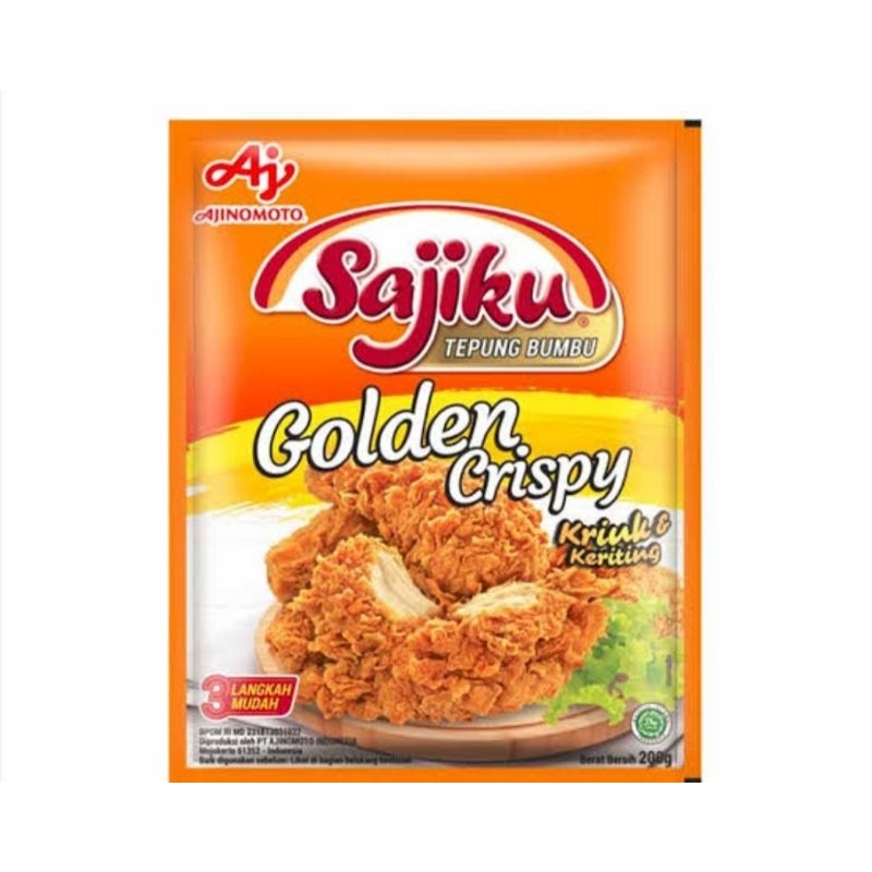

tepung sajiku golden crispy kemasan 200g