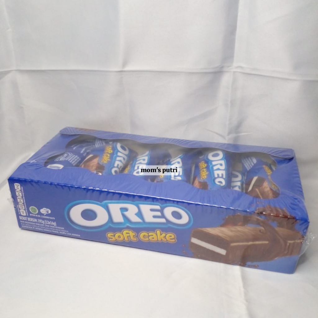 

Oreo Soft Cake | Kue Bolu Oreo Isi 12pcs @16gr