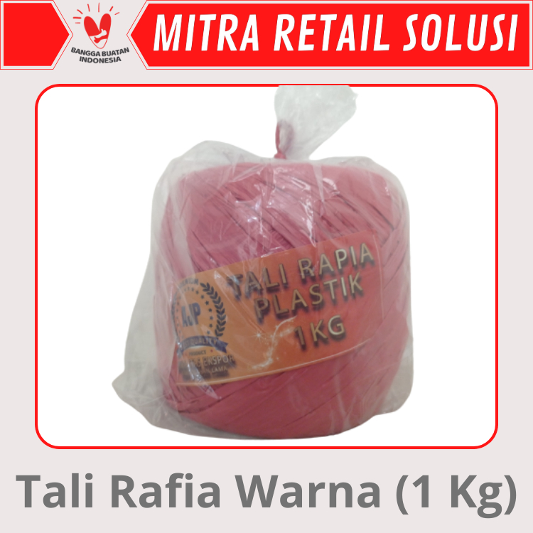 

Jual Tali Rafia Warna Merah 1 Kg