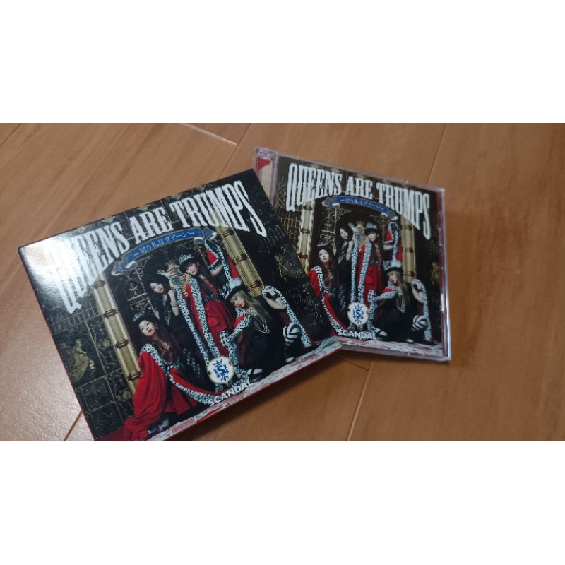 Kaset CD & DVD band jepang SCANDAL - QUEENS ARE TRUMPS