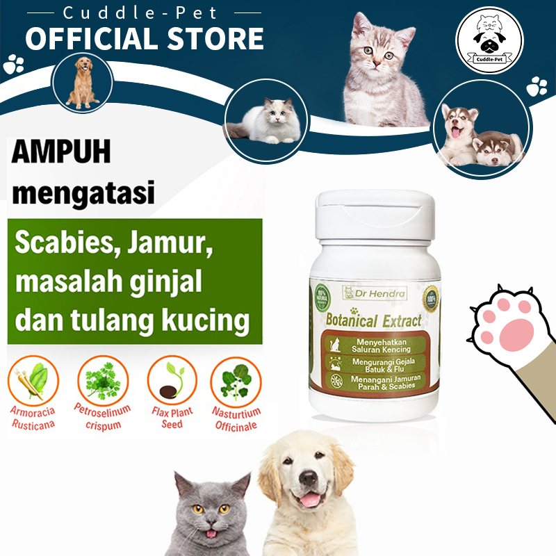 Vitamin Kucing Botanical Extract Obat Tulang Kucing Obat Scabies Kucing Obat Jamur Kucing Obat Jamur