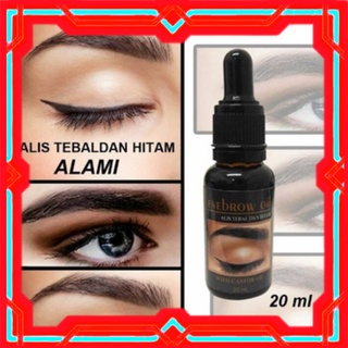 TERLARIS | Eyebrow Oil Penebal Alis Penumbuh Bulu Mata Penumbuh Alis Melebatkan Alis Minyak Penyubur