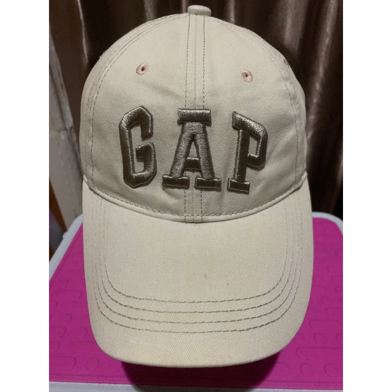 Topi sekon model cap GAP abu kecoklatan
